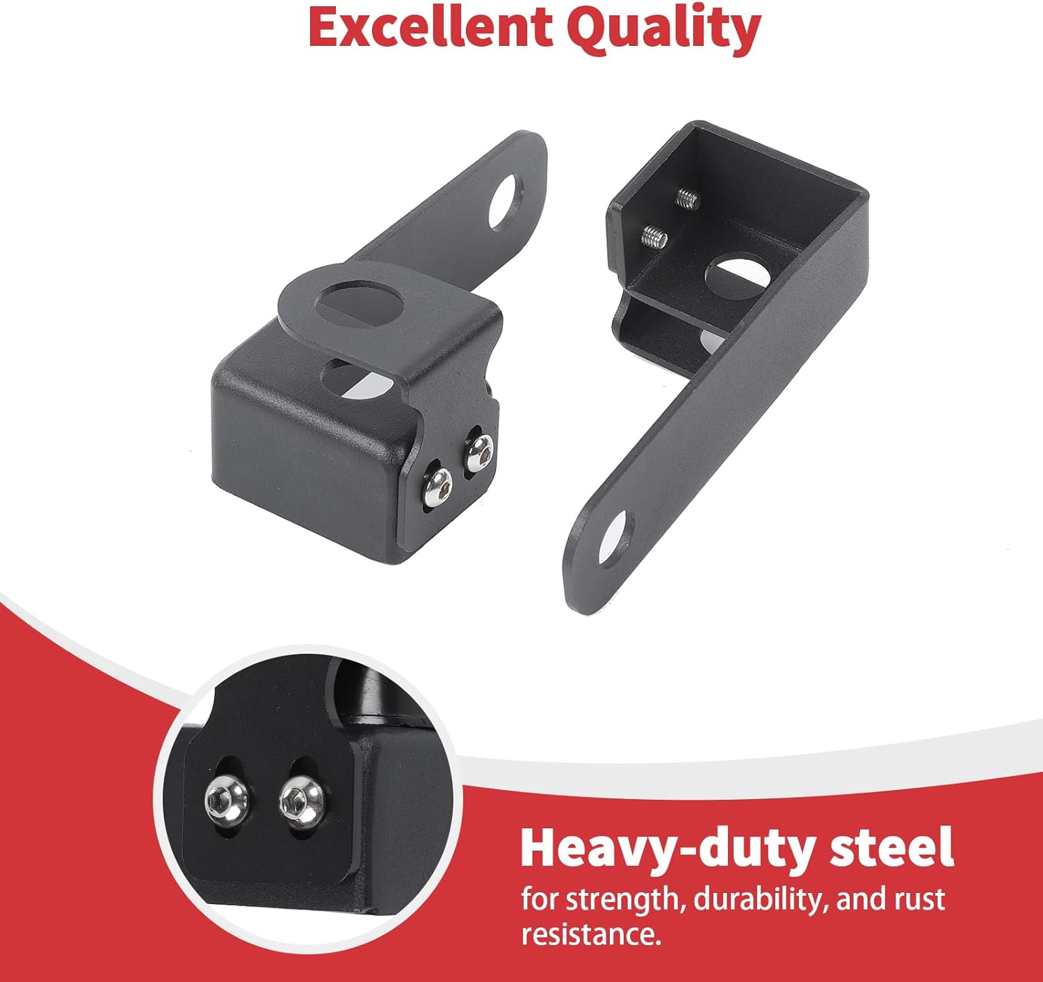 Linskip Heavy Duty CB Antenna Mast Mount Compatible with 2015-2026+ Ford F150 & 2017-2026+ F250 F350 Super Duty, Tailgate CB & Whip Bracket for F150 Exterior Accessories(Passenger Side)