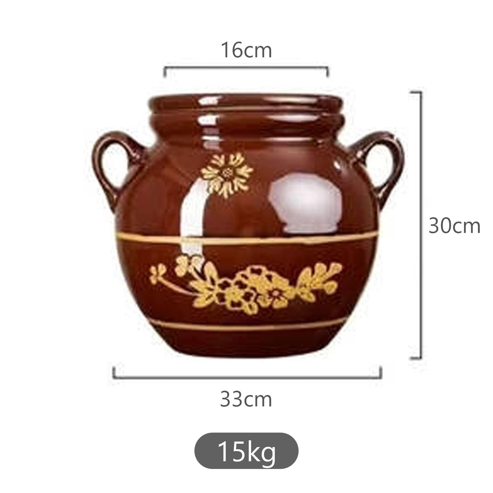 Ceramiczny słoik do przechowywania w kuchni, uszczelniony olejem pojemnik na mąkę, orzechy, przekąski, płatki owsiane, ziarna kawy