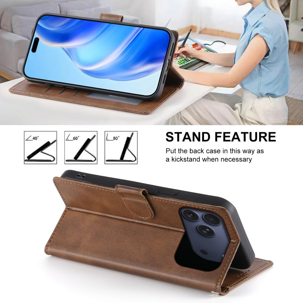 Generic Compatible avec Samsung Galaxy S9 (couleur : vert foncé) Étui portefeuille en cuir uni de qualité supérieure à rabat magnétique