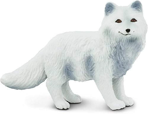 Safari Ltd. Arctic Fox Figurine – Figura detallada de plástico de 3.25 pulgadas – Divertido juguete educativo para niños, niñas y niños a partir de