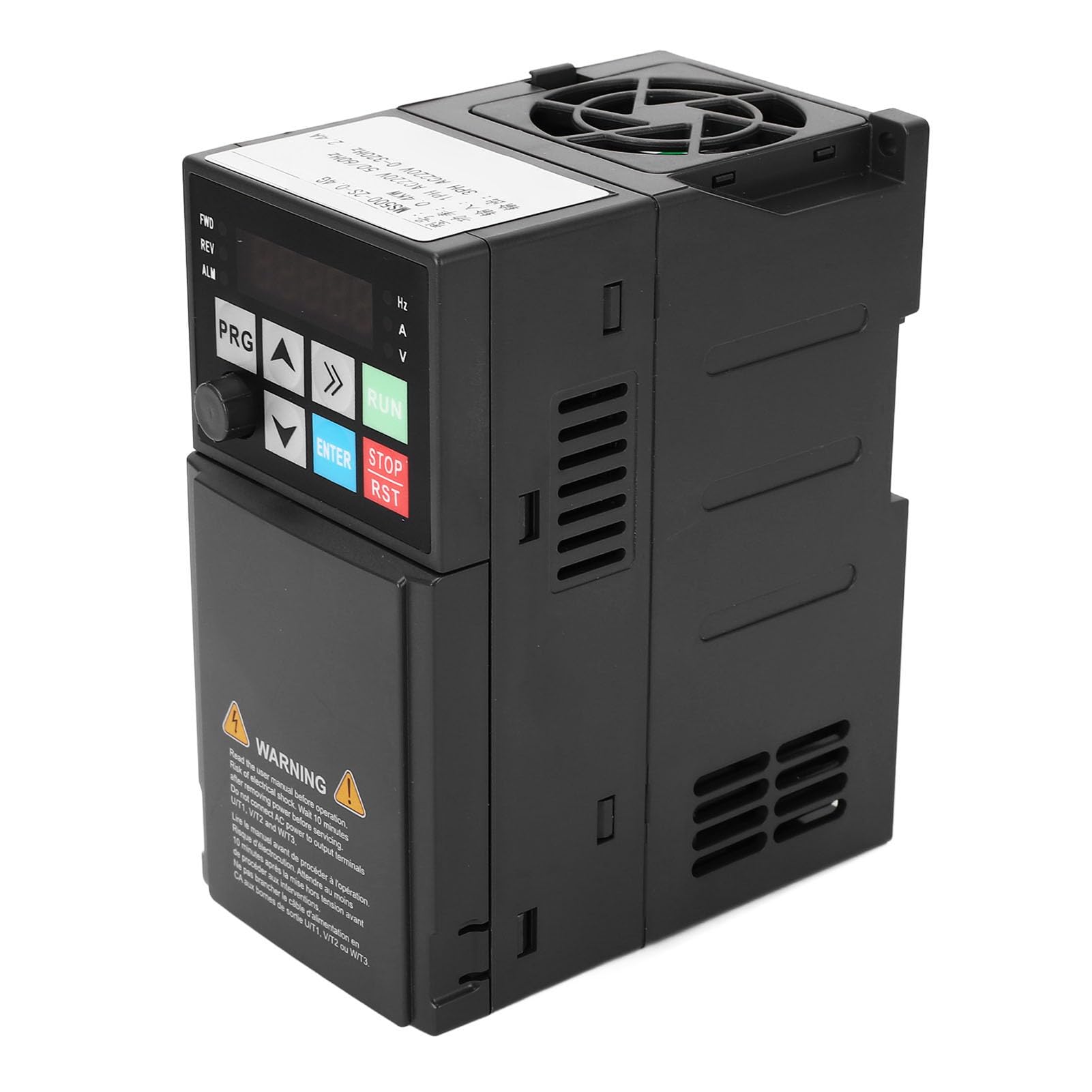Convertisseur VFD 400w pour faire tourner un compresseur triphasé chez soi