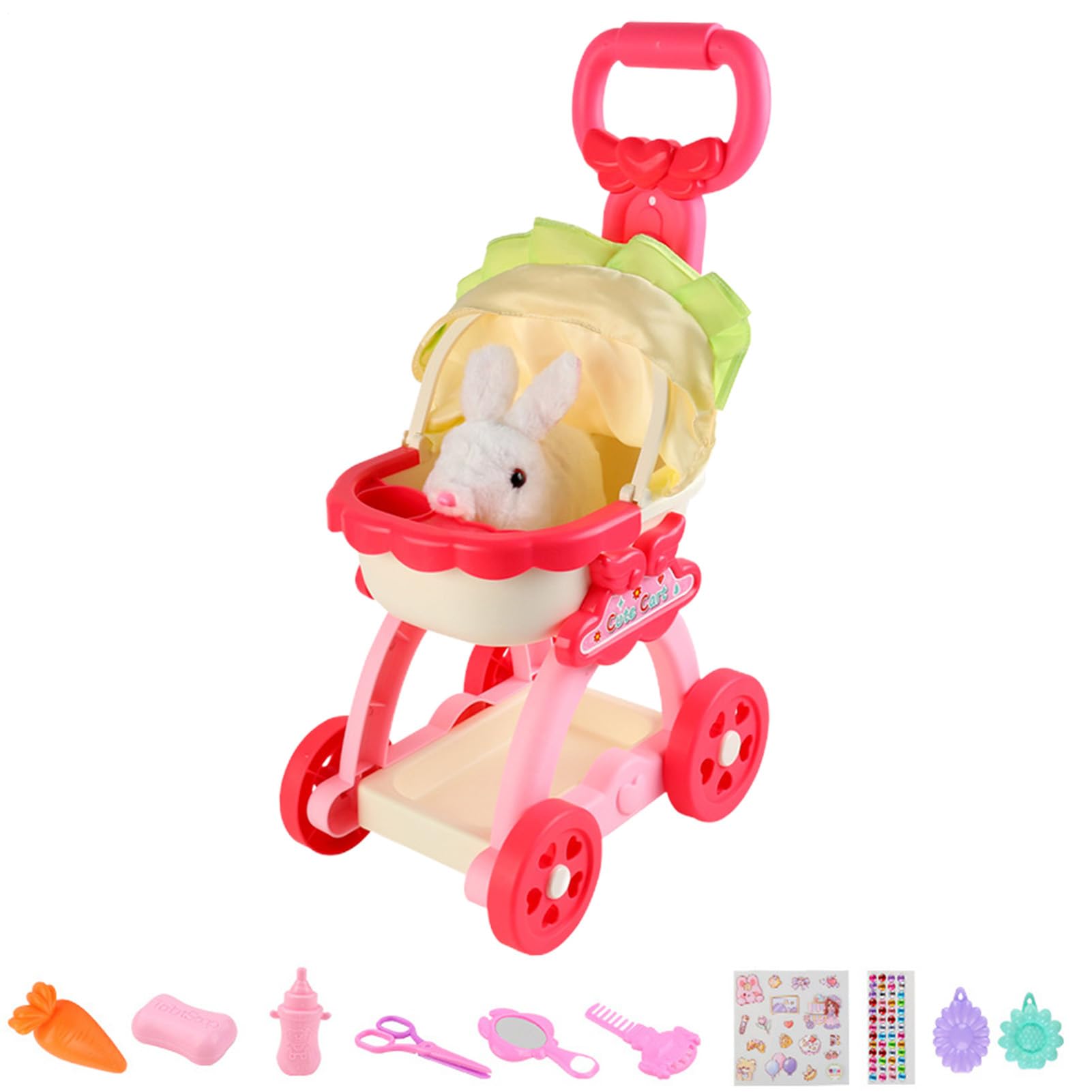 Finge Jugar A La Para Mascotas - ABS Grabación De Inducción Sonora Canciones De Peluche Transportín Para Perros | Juego Educativo Y De Ficción, Juego Interactivo Para Bambi