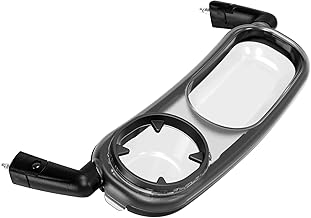 UPPAbaby Vista/Cruz Compatible Snack Tray Replacement - Dishwasher Safe, Folds with Stroller (Grey)