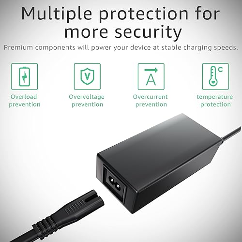 Miniatura 5 de Adaptador de corriente 14V4A de 56 W compatible con NOCO GB70 GB150 GB250+ GB251+ GB500 GB500+ Genius Boost Ultra Safe Batería de arranque de litio