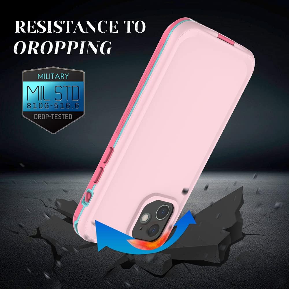 Hоlіdау Dеаlѕ 🛒 Gustave iPhone 12 Mini Waterproof Case Support Wireless Charging Waterproof Shockproof Dirt-Proof Full-Body Rugged Cover with Built-in Screen Protector for Apple iPhone 12 Mini 5.4 inch (Pink) 🔥 Hоt Dеаlѕ Gustave iPhone 12 Mini Waterproof Case Support Wireless Charging Waterproof Shockproof Dirt-Proof Full-Body Rugged Cover with Built-in Screen Protector for Apple iPhone 12 Mini 5.4 inch (Pink)