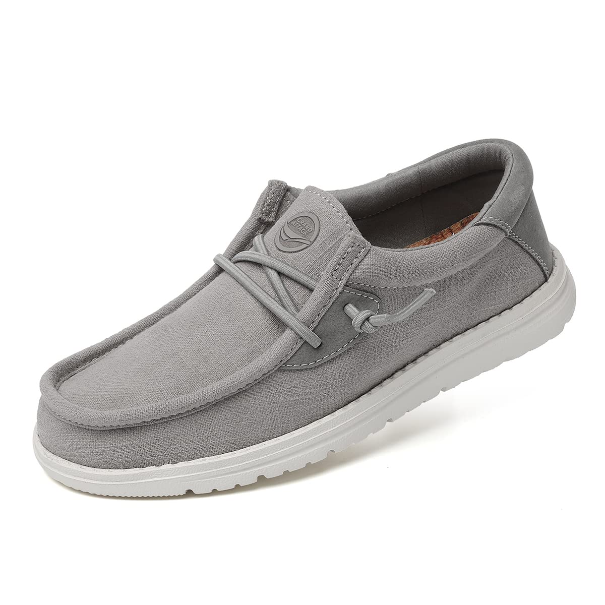 Grand AttackMen's Walking Boat Shoes-Slip On&Lace Up Casual Loafers, Comfortable & Lightweight Work Shoes | for Home, Leisure Travel, Driving Shoes