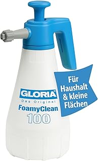 GLORIA FoamyClean 100 – Kompakter Schaumsprüher für effiziente Reinigung im Haushalt | 1 L Kapazität | Individuell anpassbarer Schaum | Ideal für Bad, Küche, Fenster & mehr