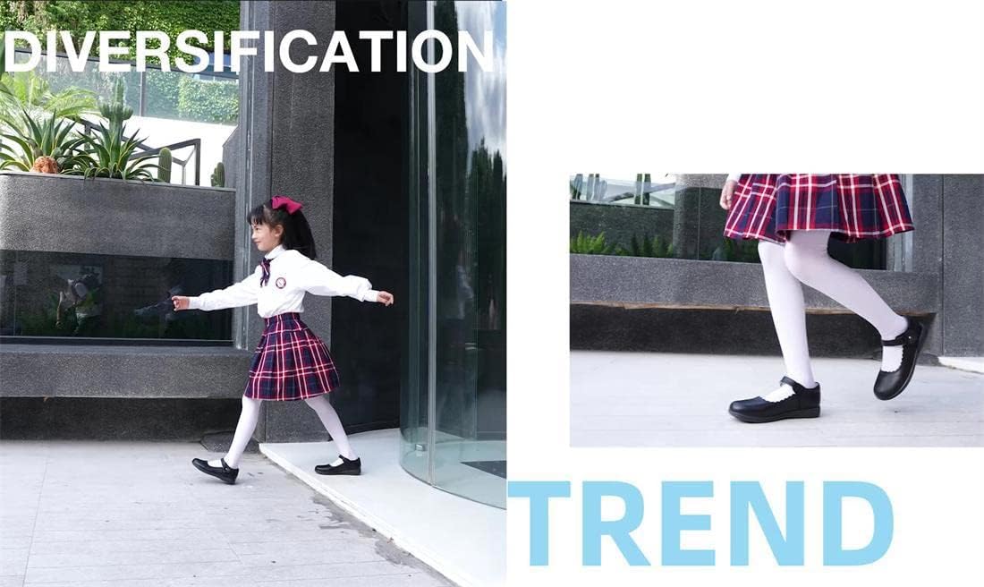 PPXID Girls School Uniform Dress Shoes Oxford Shoes Princess Mary Jane Flats(Toddler/Little Girl/Big Girl)