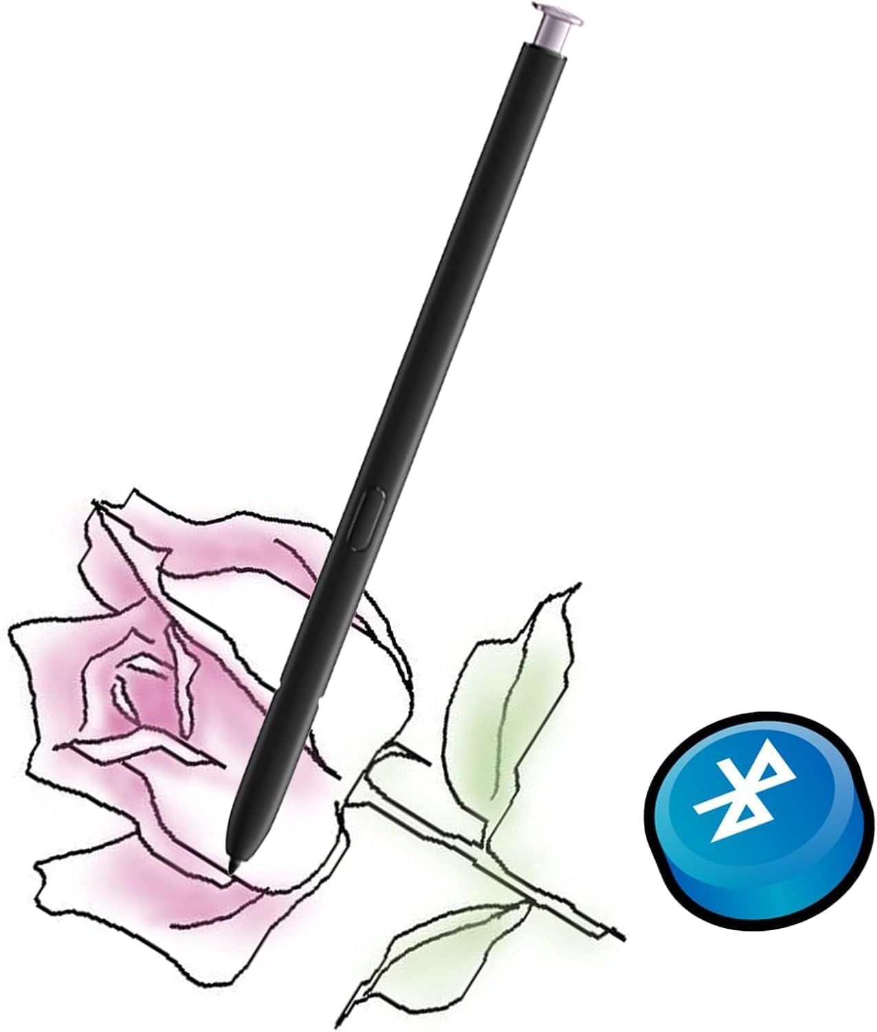 Lápiz para Galaxy S23 Ultra S Pen con Bluetooth de Repuesto para Samsung Galaxy S23 Ultra Todas Las Versiones S Pen (Lavanda)