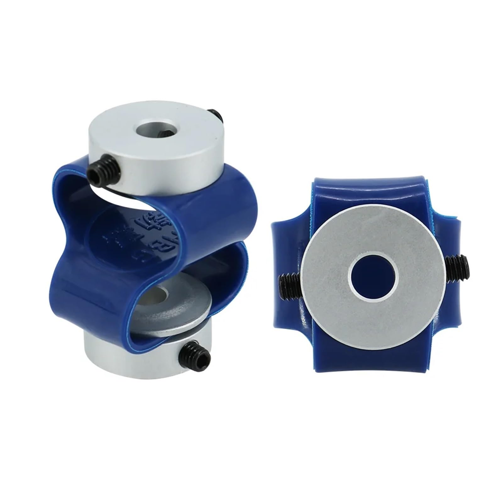 Giunto Flessibile Per Albero - Doppio Anello In Lega Alluminio - Per Stampanti 3D, CNC - 6x10mm - Foto 3