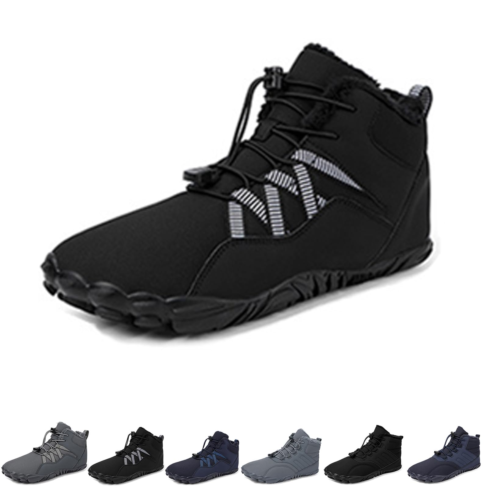 Buty do chodzenia boso, zimowe, outdoorowe, dla mężczyzn i kobiet, na jesień i zimę, wodoszczelne, do chodzenia boso, buty barefoot