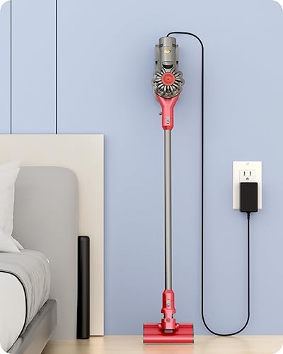 Miniatura 7 de Para PRETTYGARDEN CARE - Cargador inalámbrico para aspiradora compatible con SPRETTYCARE W100 W200 W300 W400 20KPa 22.2V 180W cable de alimentación