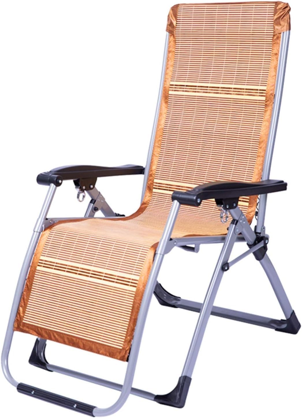Lounge Chairs Padded Gravity Lounge Chair Wider Armrest Adjustable Folding Recliner Garden Deck