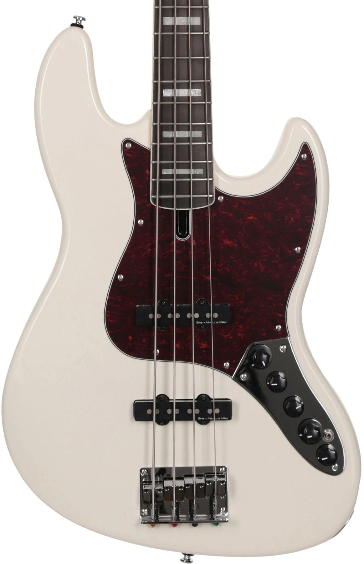 Marcus Miller V7 Alder-4 Antique White 2nd Gen Bajo Eléctrico 4 Cuerdas