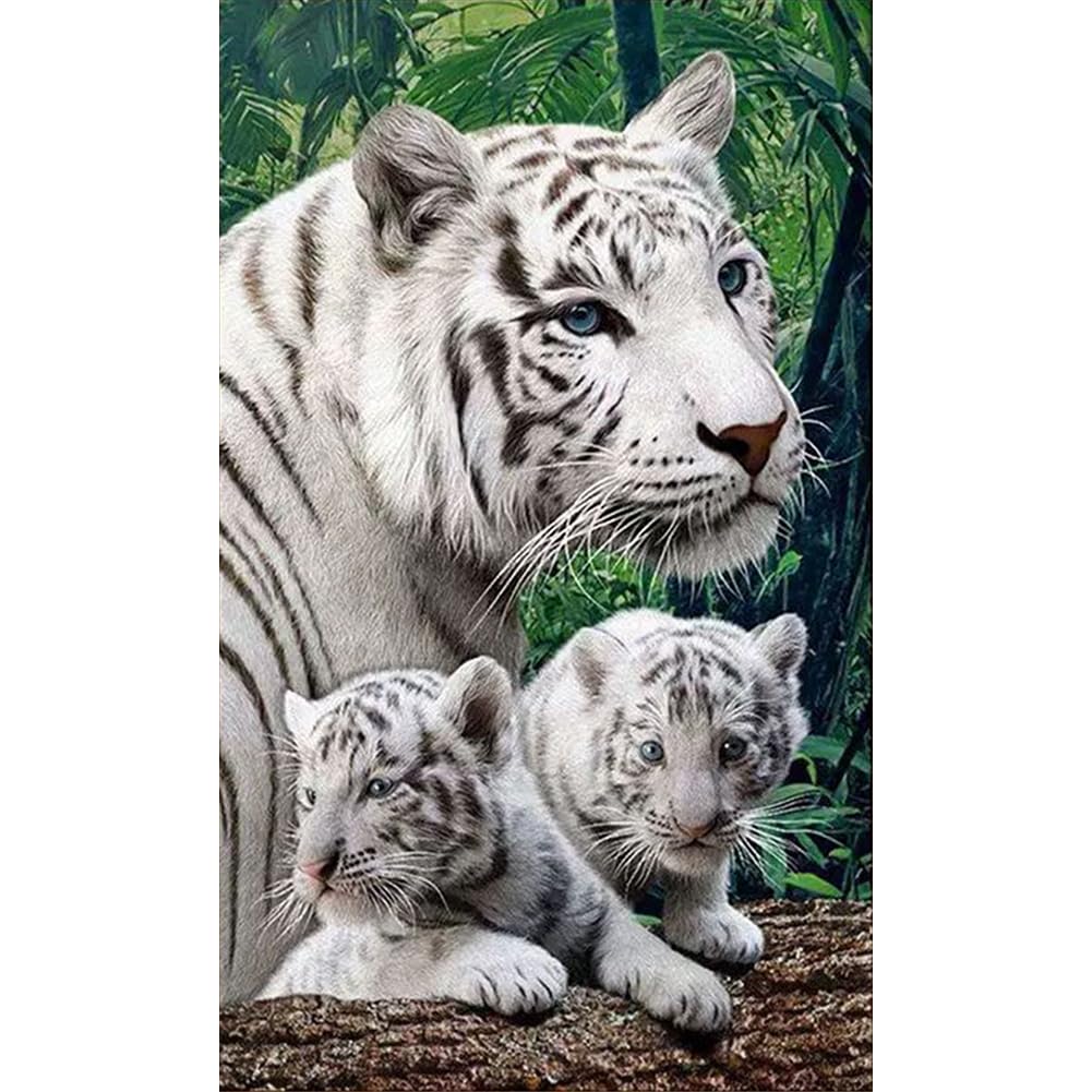 Kit de punto de cruz de animales completo, bordado con cuentas, pintura de 9 ct, para manualidades y manualidades