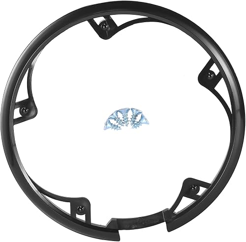 A ABSOPRO Bike Crankset Chain Wheel Cover 48 Teeth 10cm 5…