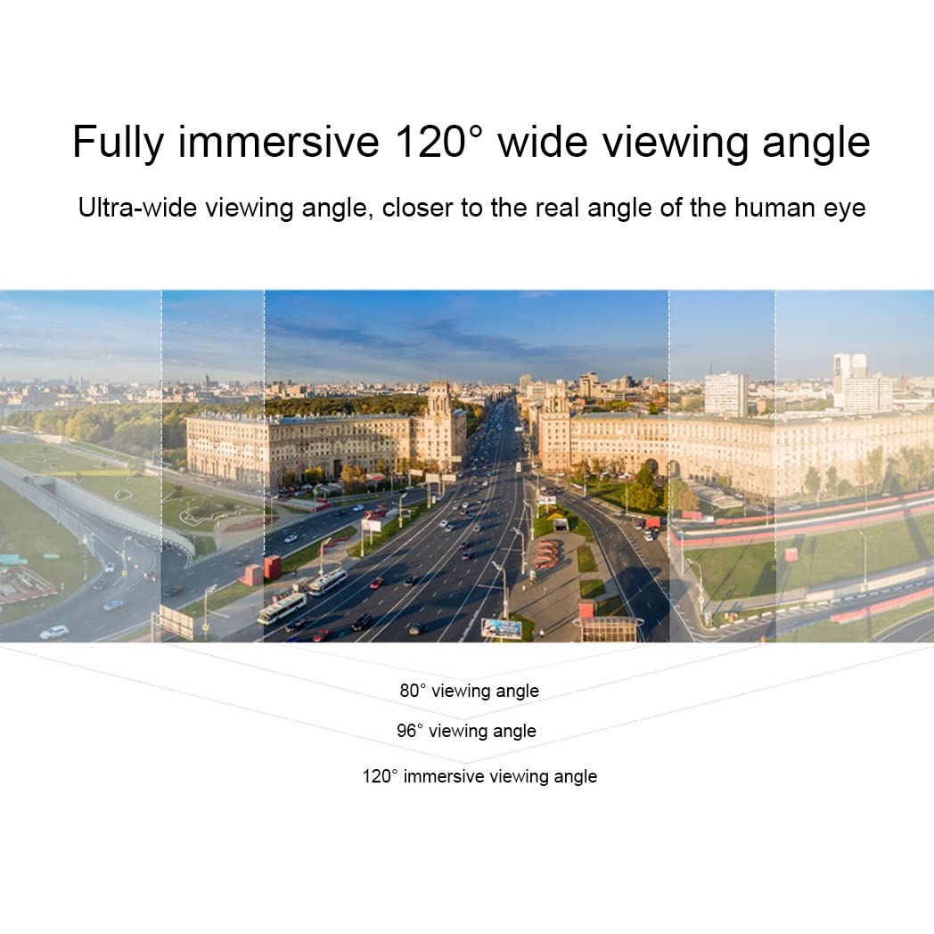 Gafas de Realidad Virtual, 3D VR Gafas con Controlador Bluetooth para Juegos Visión Panorámico VR Glasses para iPhone 13 Pro Max/13 Pro/13/12/11, para Samsung Galaxy S21, Huawei, Xiaomi