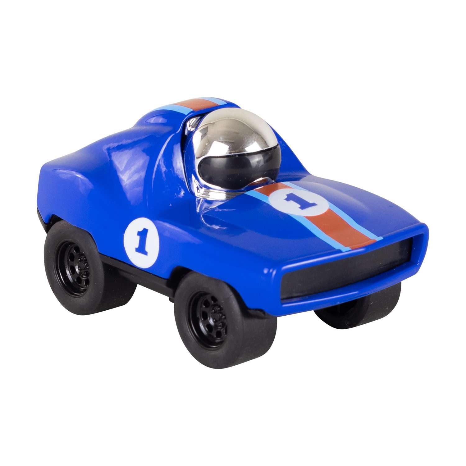 Tiger Tribe Presto Racers (Jet) - Blue Push & Go Race Car, Small Kids Toy Cars, Vehicle Gifts For Toddlers & Children, Age 3 Years +