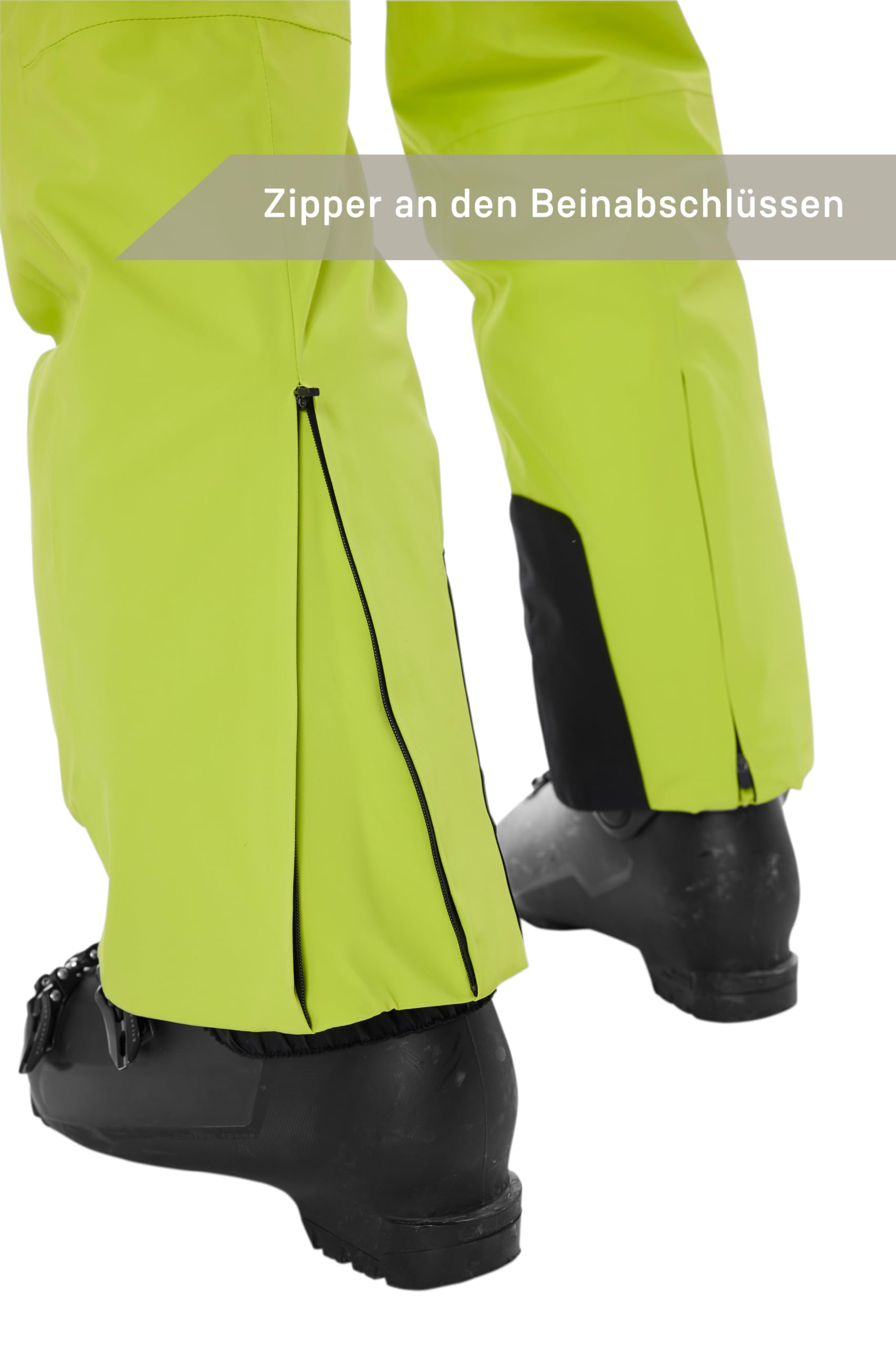 Killtec Herren Skihose Funktionshose mit abnehmbaren Trägern Kantenschutz Schneefang Beinventilation Ksw 82 Mn Ski Pnts