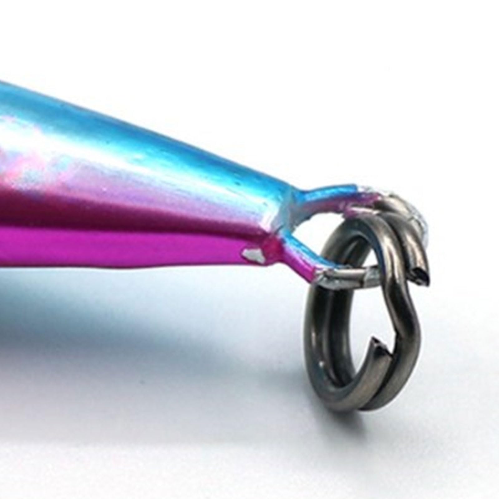 Amazon | 200 個 5 サイズ釣りスプリットリングセット釣りルアー