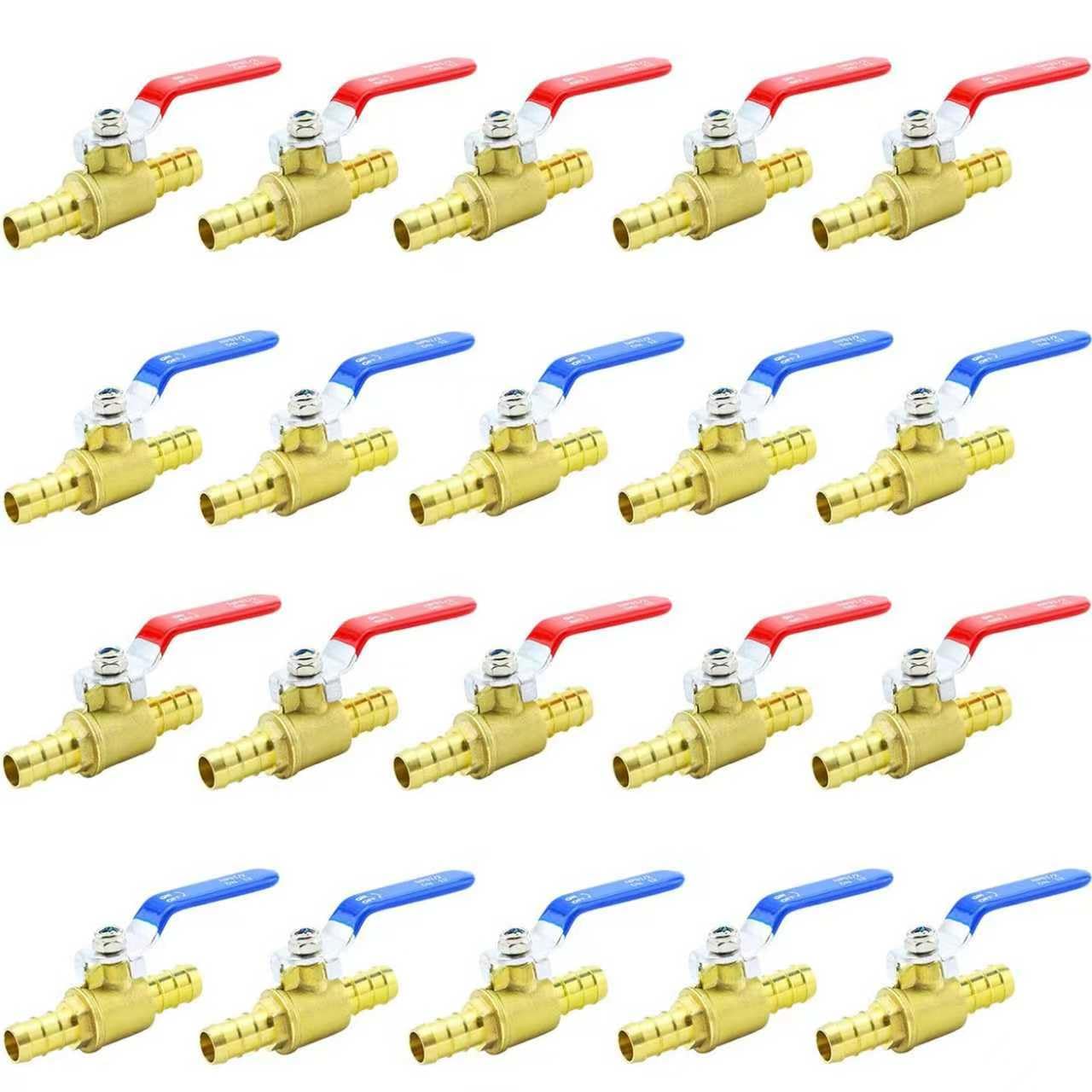 PEX Ball Valves - 12 Pack for Plumbing -8