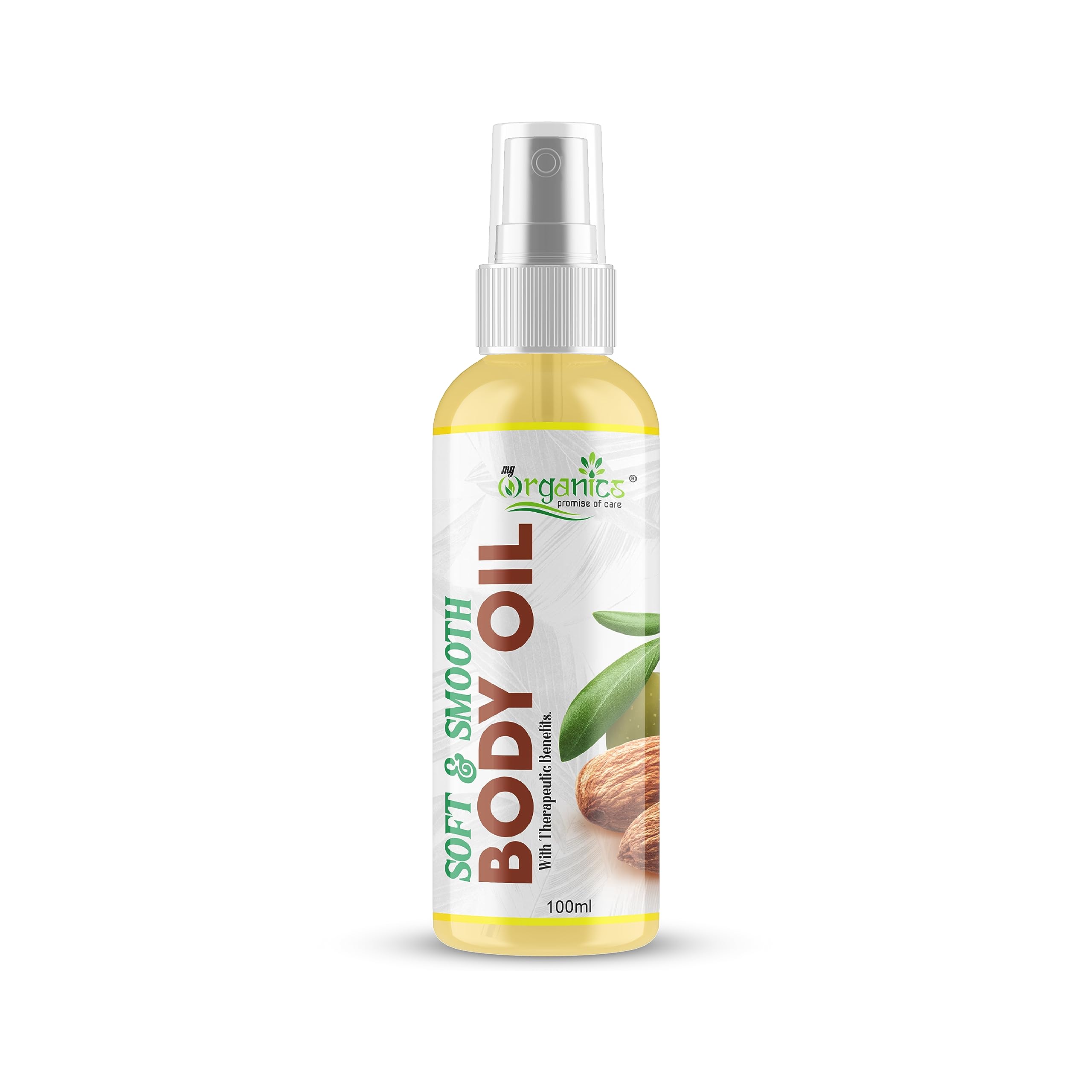 My Organics Soft & Smooth Body Oil For Glowing Skin, 100millilitre
