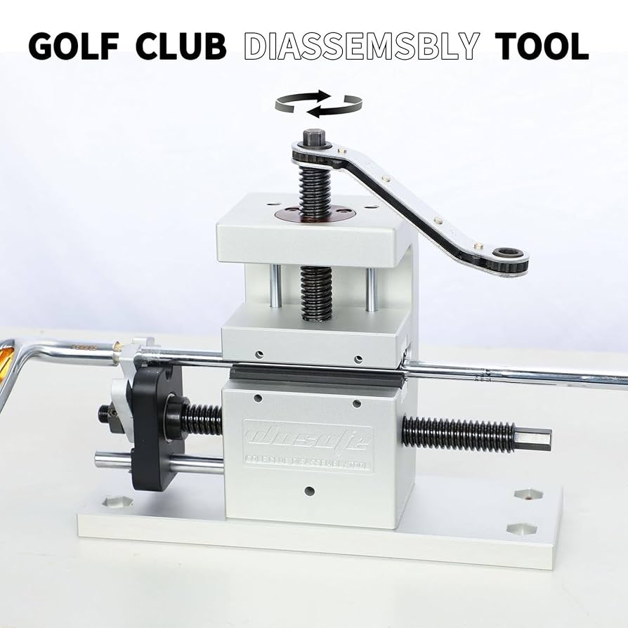 Golf Head Shaft Separator | Clamp Shaft Extractor Heavy Duty