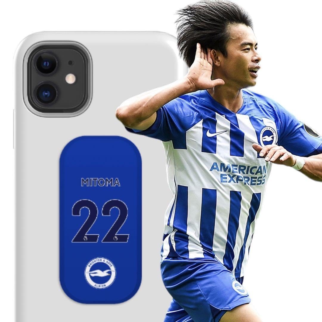 Amazon | 残り2個三笘薫 ブライトン公式グッズ 正規品 スマホリング