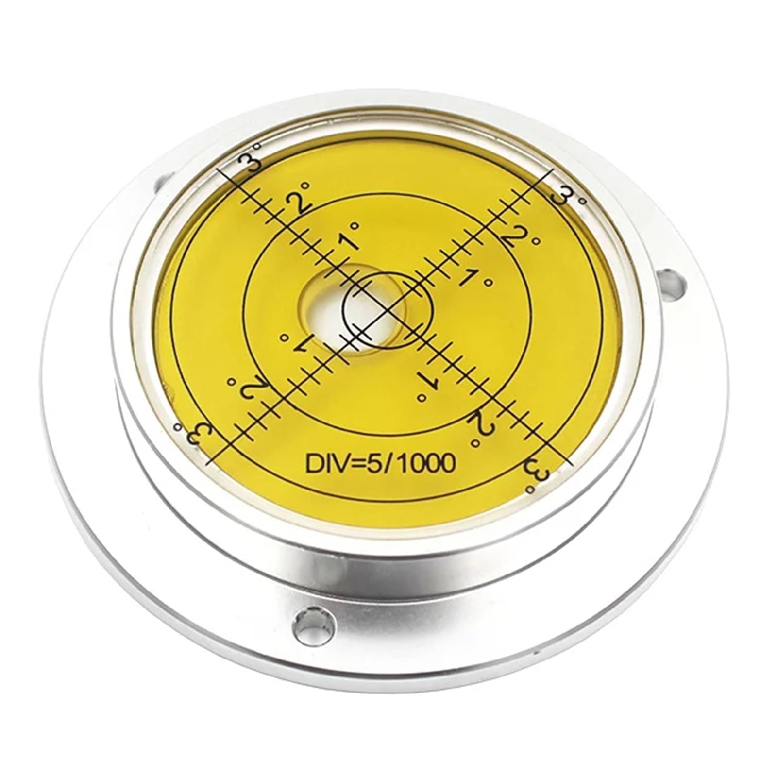 1pc Diametro 80mm Livella a bolla circolare in metallo Strumento di livellamento di precisione a bolla for macchine edili a rulli stradali | 1pc Diameter 80mm Circular Metal Bubble Level Nivel Bubble Precision Leveling Tool for Road Roller C(1)