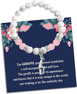 Giraffe Necklace Giraffe Lover Gift Animal Lover Gift Inspirational Gift for Friend