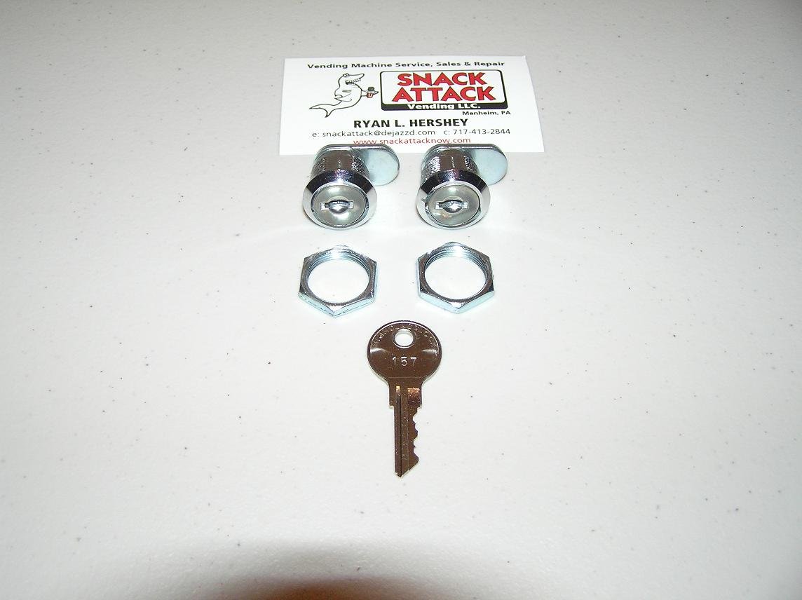 Amazon.com: VENDSTAR 3000#157 (2) TOP LID Locks & (2) Keys (OEM