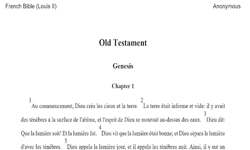 La bible en francais – vue 4