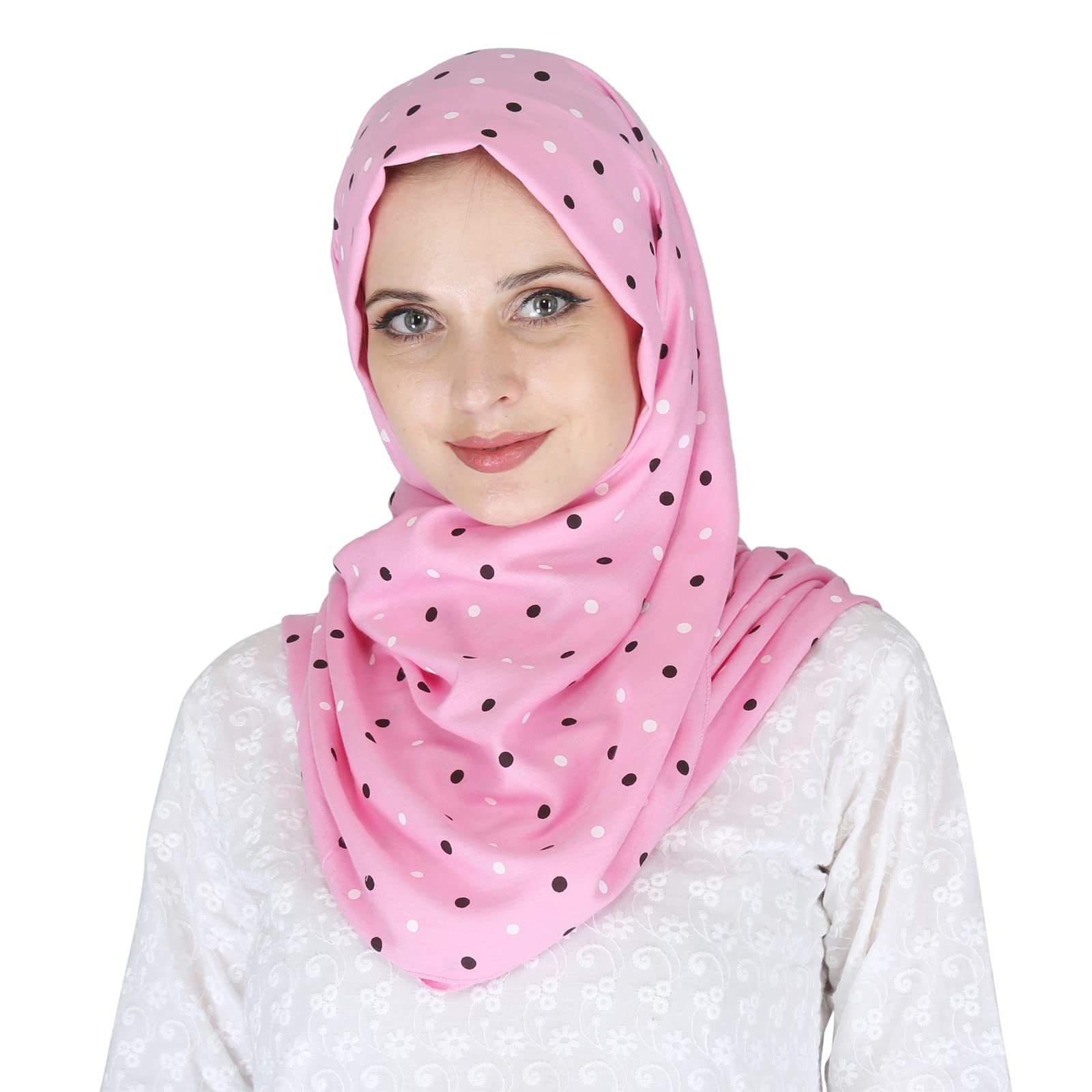 Switchon Rayon scarf for Women with Black tassels free size (Gray)