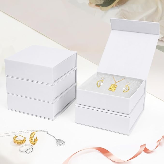 Cajas Estuche Joyeria Carton 5 Unidades 9x9x3cm miniatura 2