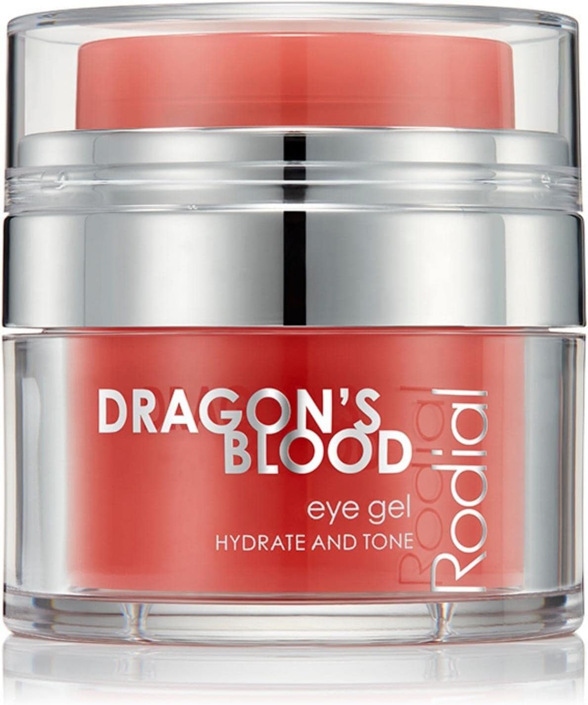 Rodial Dragon's Blood Eye Gel 0.5fl.oz, Eye Cream Hyaluronic Acid to Help with Dehydrated Skin for a Refined, Smoother Surface, Brightens the Eye Area and Reduces Puffiness