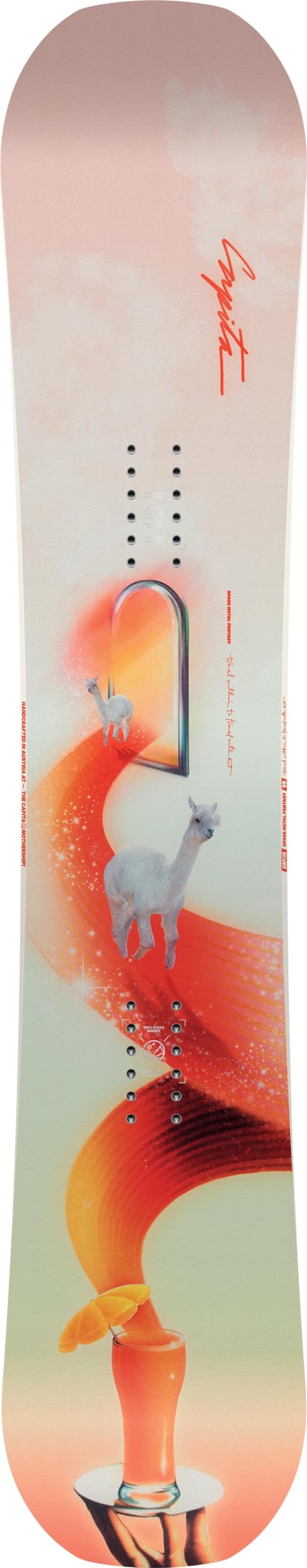 CAPiTA Space Metal Fantasy Womens Snowboard, 143