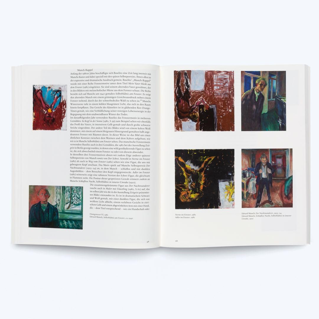 Georg Baselitz. Füße zuerst: Ein künstlerischer Dialog mit Edvard Munch: Künstlerischer Dialog | Bildband zur Ausstellung und Kunstgeschichte (Munch-Museum, Oslo)