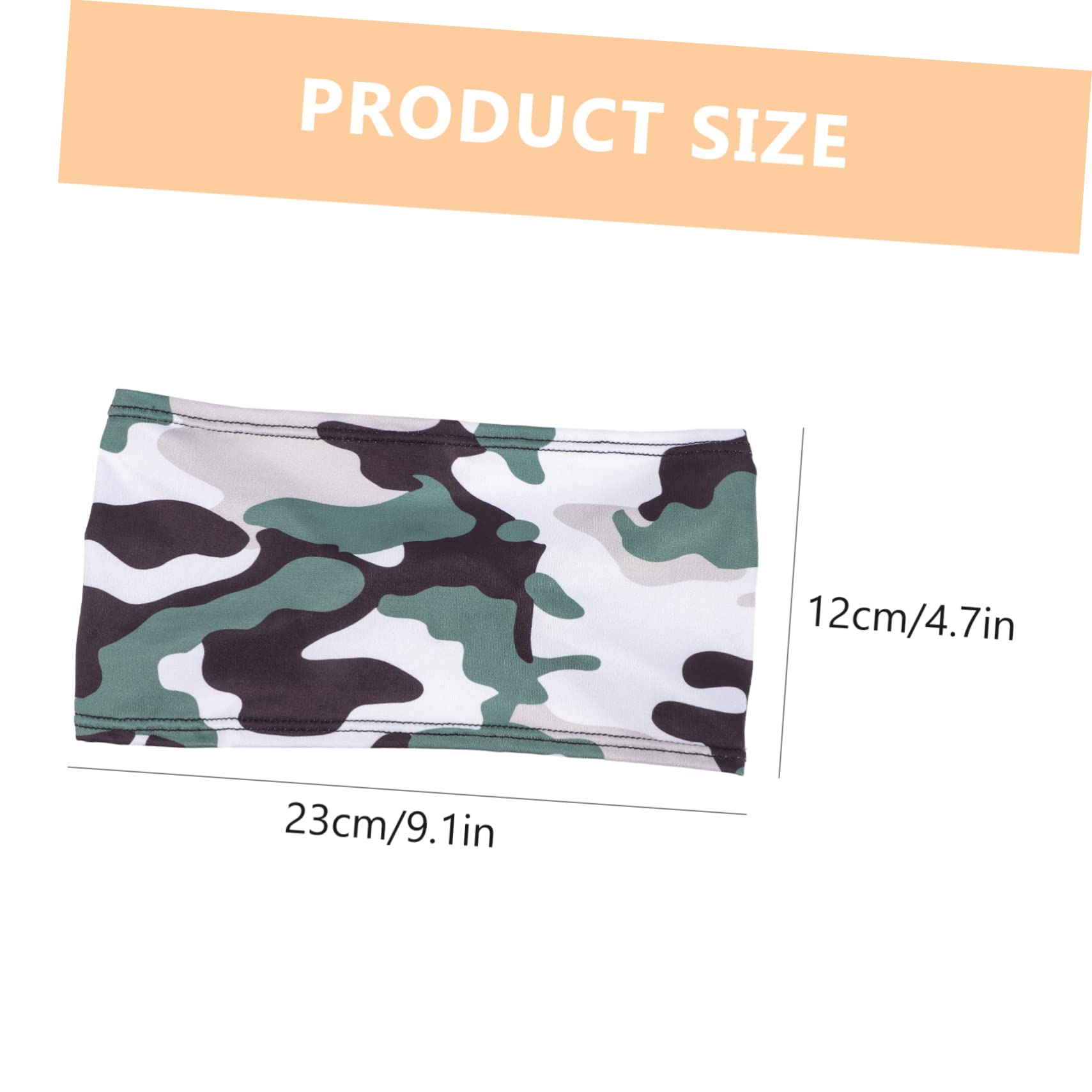 YARNOW Lot De 3 Bandeaux Élastiques Absorbant La Transpiration pour Homme Bandeau De Fitness Élégant pour Le Yoga La Course À Pied Doux pour La Peau 4 Pièces X 3