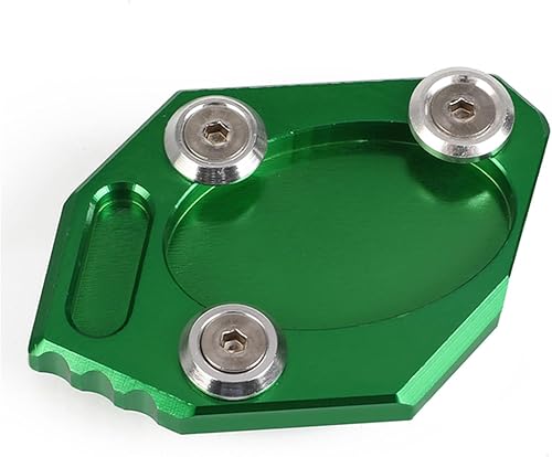 Miniatura 8 de Soporte lateral de aluminio CNC para motocicleta, soporte lateral para ampliar la placa de extensión para Kawasaki Versys 650 2007-2009 (color