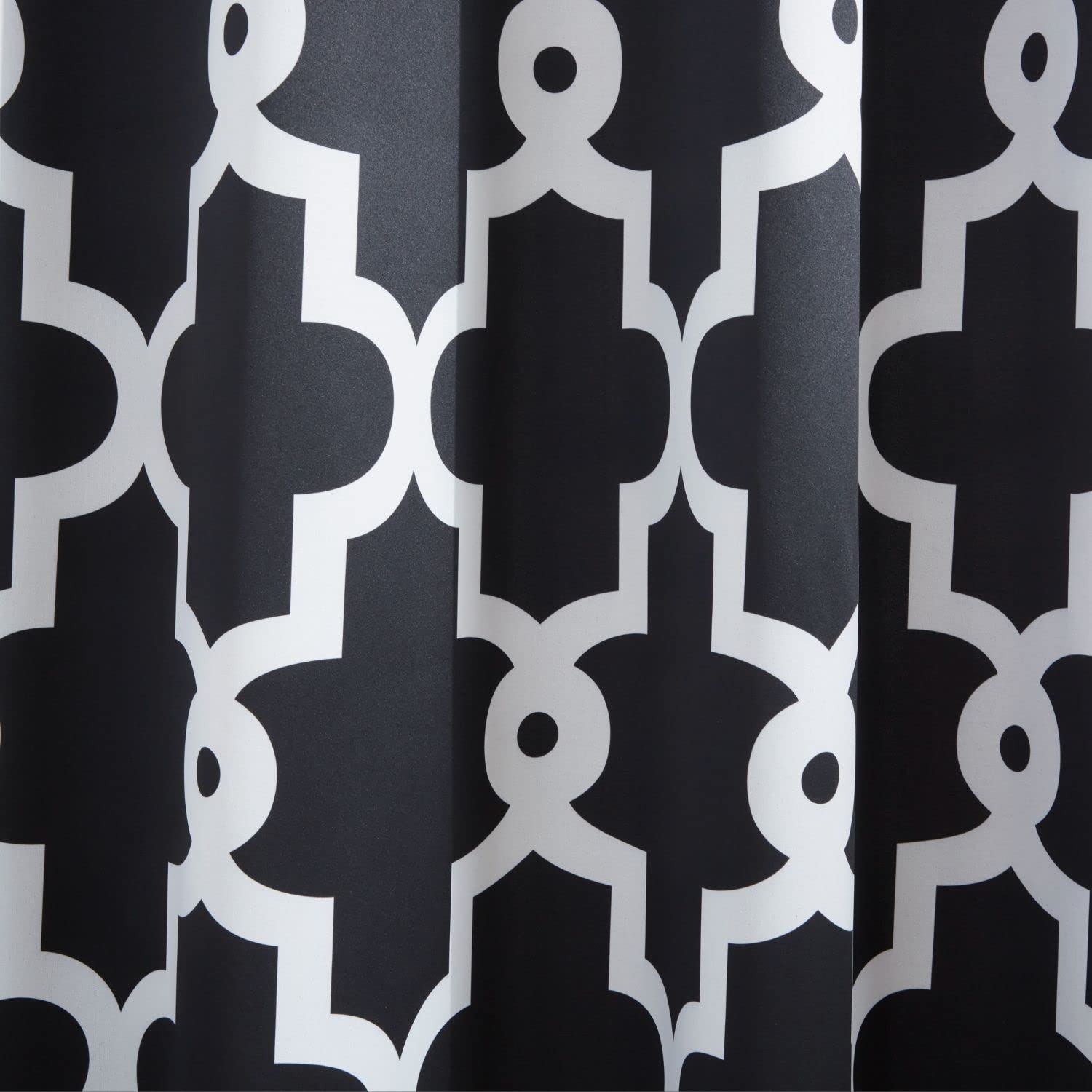 Exclusive Home Ironwork Sateen Woven Room Darkening Blackout Grommet Top Curtain Panel Pair, 52X84, Black - Image 2