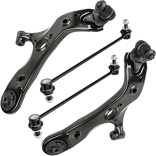 Miniatura 365 de Detroit Axle - Kit de brazos de control delanteros de 4 piezas para Chevrolet Aveo Aveo5 Pontiac G3 Wave Wave5 Suzuki Swift+, 2 brazos de control