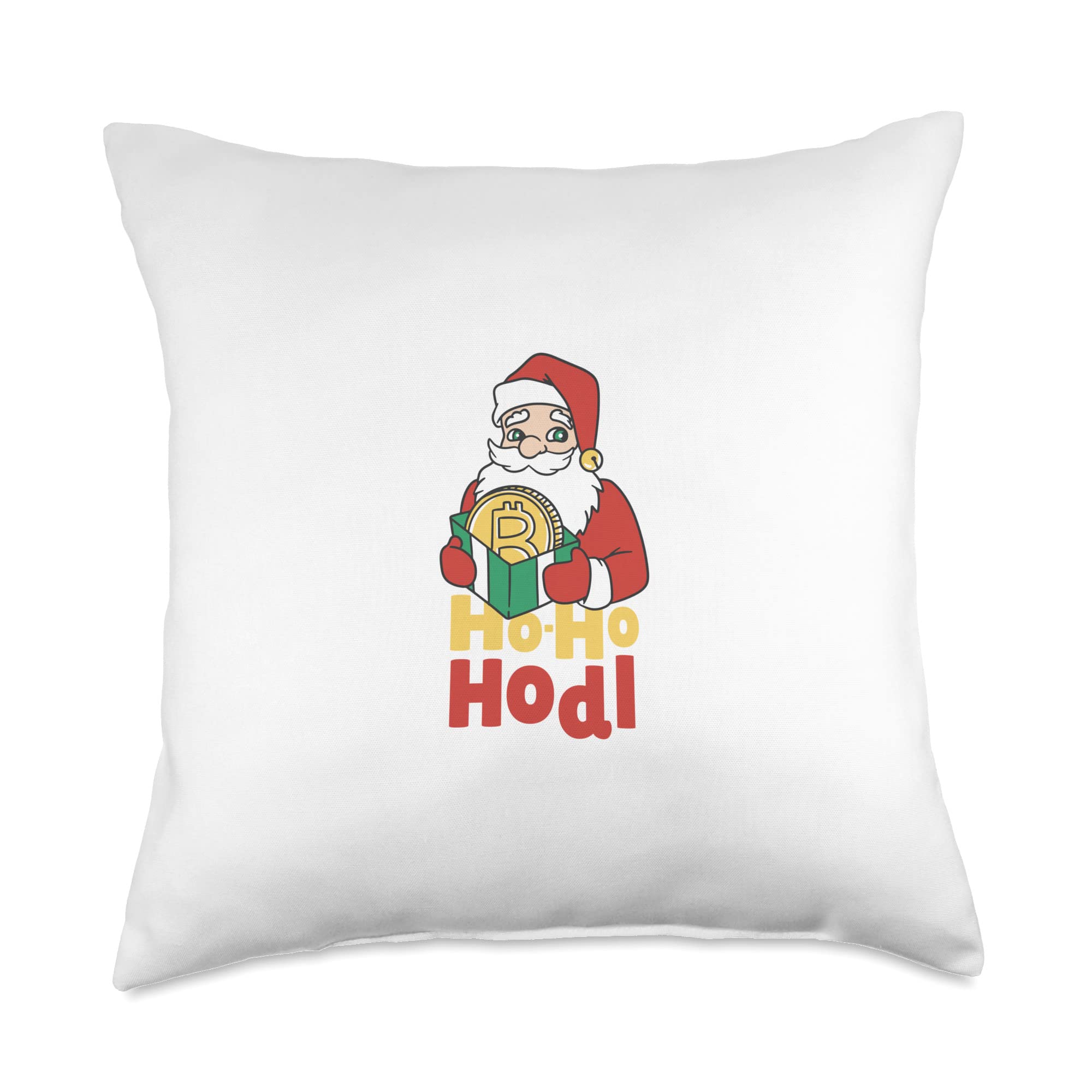 Amazon.com: Ho Ho Hodle Crypto and Bitcoin Lovers Design Throw Pillow :  Home & Kitchen