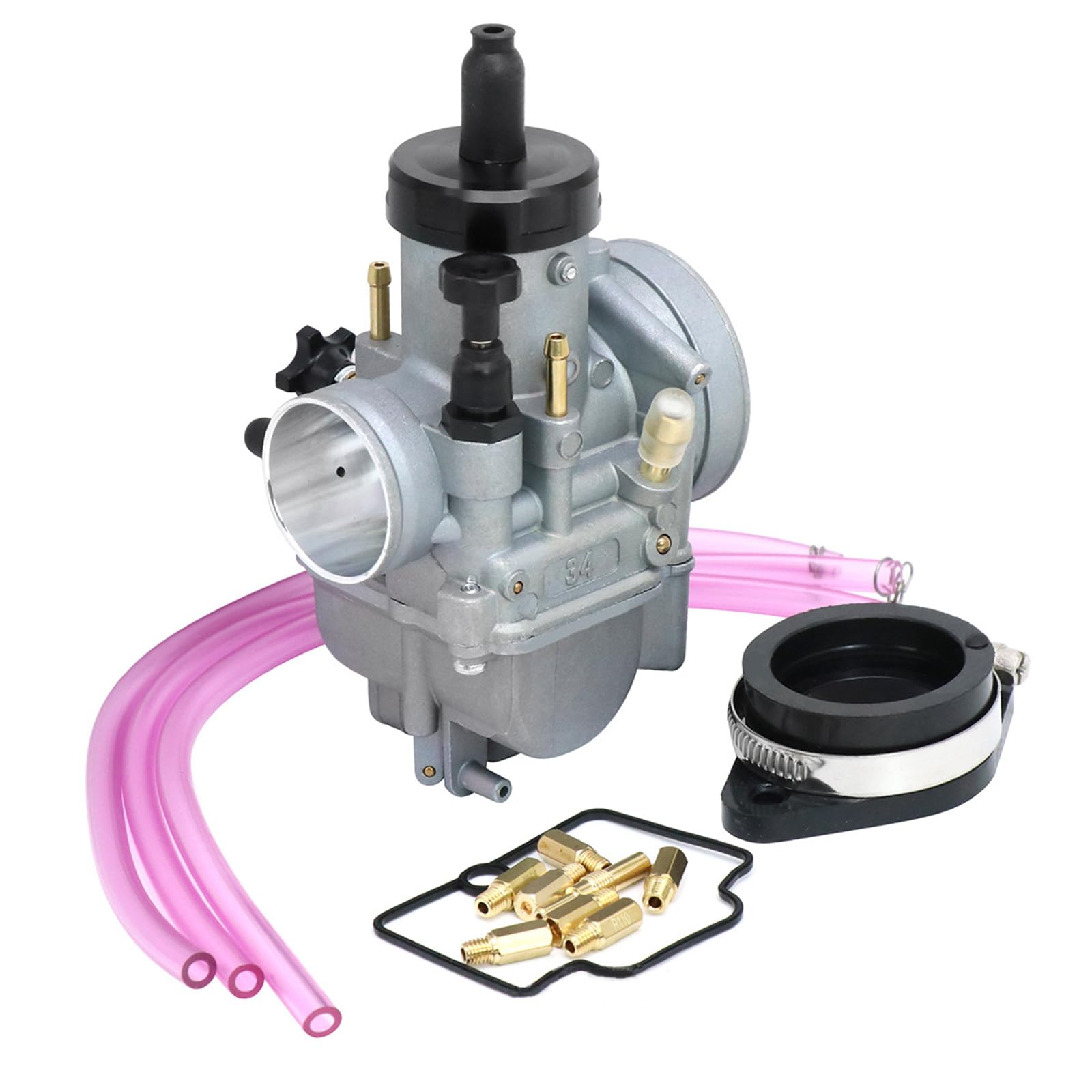 Gruppo carburatore per Veicoli Fuoristrada migliora l ' efficienza del Motore Componenti Installazione Completi Carburatore in Gomma per motocicli