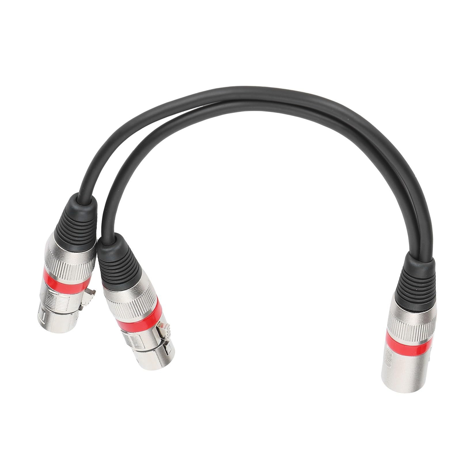 Wakects XLR Męski do Podwójnego XLR żeńskiego Kabel Rozdzielający, 0,