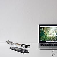 Vista 6 de Kafenda Soporte de exhibición de sable de luz - Soporte de mango de sable de luz acrílico y soporte para varita