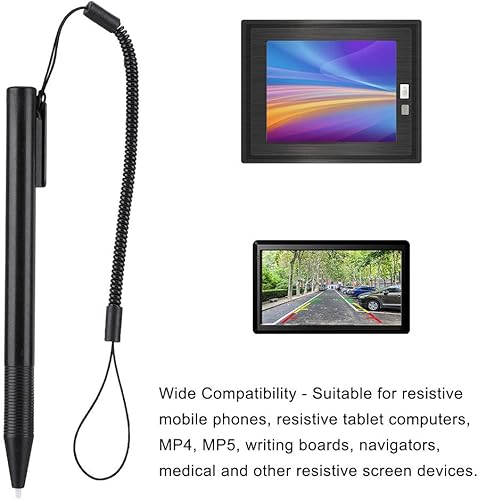 Miniatura 3 de Diyeeni Lápiz de pantalla táctil con cuerda de resorte, lápiz capacitivo de alta sensibilidad Diyeeni adecuado para teléfonos móviles resistivos,