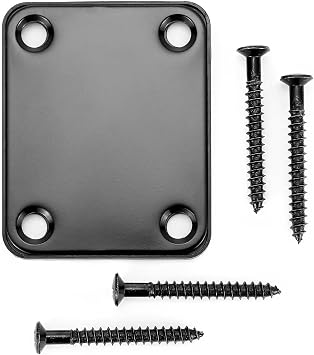 Swhmc Universal Black Guitar Neck Plate