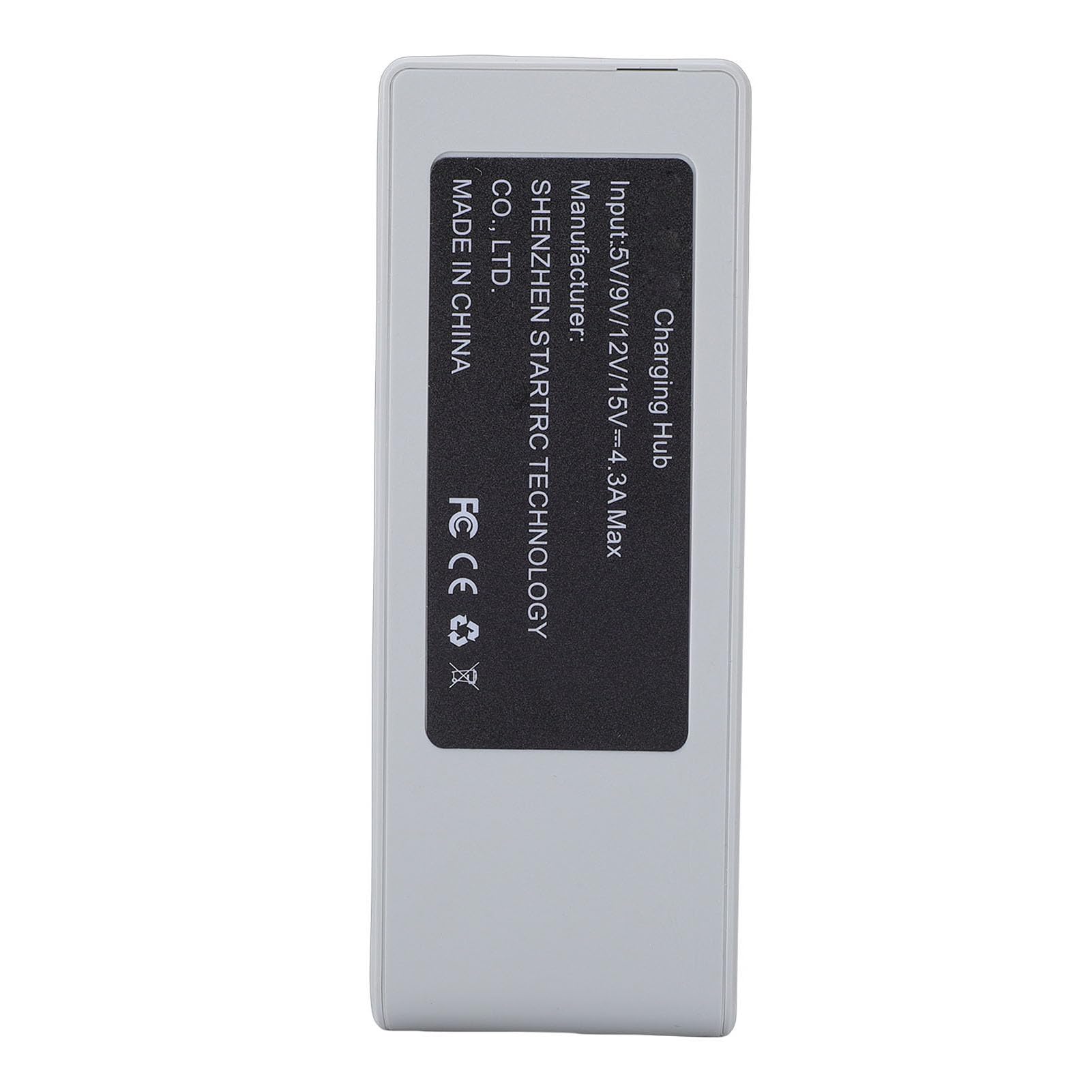 Fockety Caricabatterie Intelligente per Drone Serie Mini5pro, Interfaccia USB C 3 Batterie Hub di Ricarica Batterie Ricaricabili con Cavo di Ricarica per Auto Caricabatteria LCD