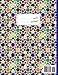 Arabic Alphabet: Islamic Mosaic Arabic Notebook with Arabic Alphabet table, A4 8.5x11