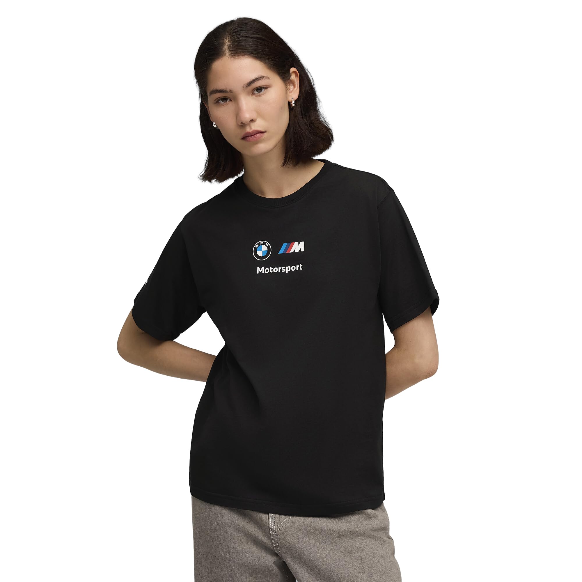 PUMA BMW MMS WMN Ess+ Logo Tee II T-Shirts Femme (Lot de 1)